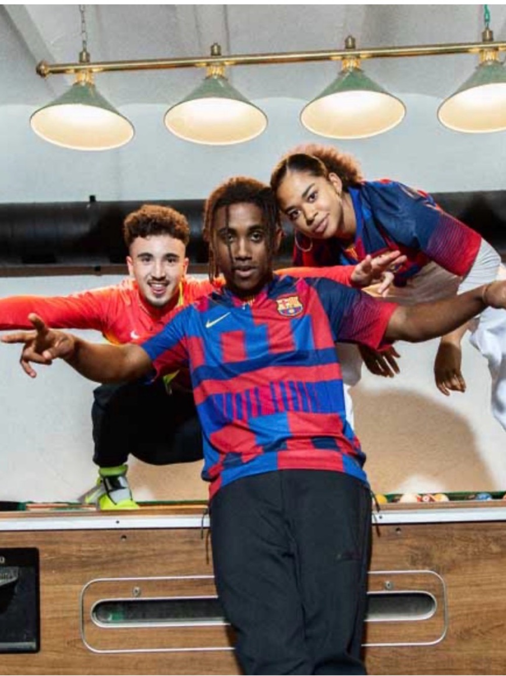 NIKE FC Barcelona 2018/19 Stadium Jersey RARE Nike x Barcelona 20th Anniversary